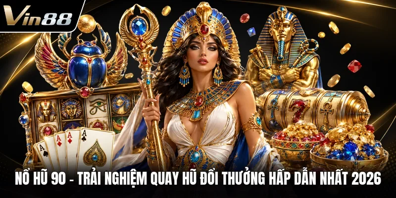 Nổ Hũ 90 - Trải Nghiệm Quay Hũ Đổi Thưởng Hấp Dẫn Nhất 2026